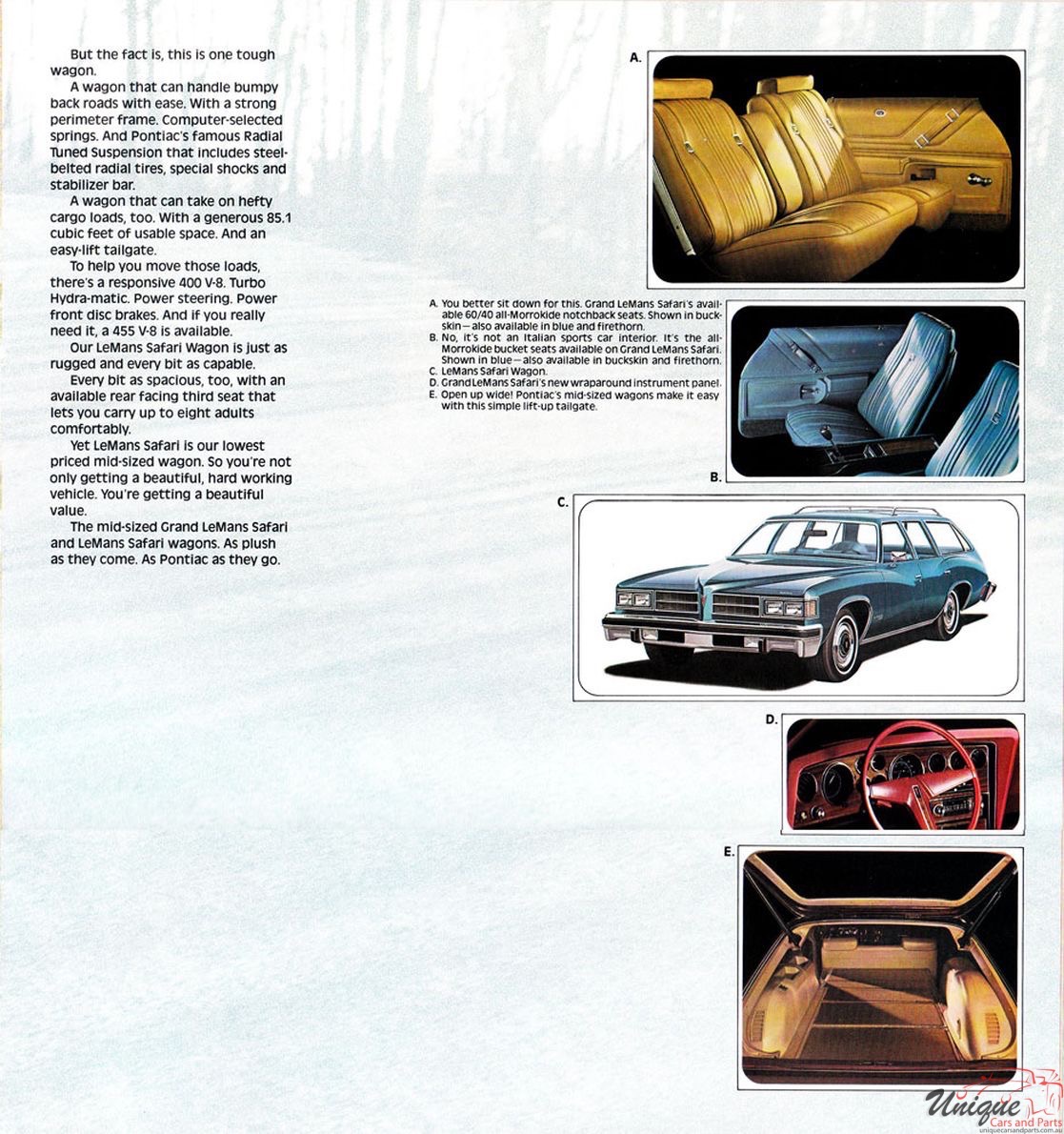 1976 Pontiac Full-Line Brochure Page 29